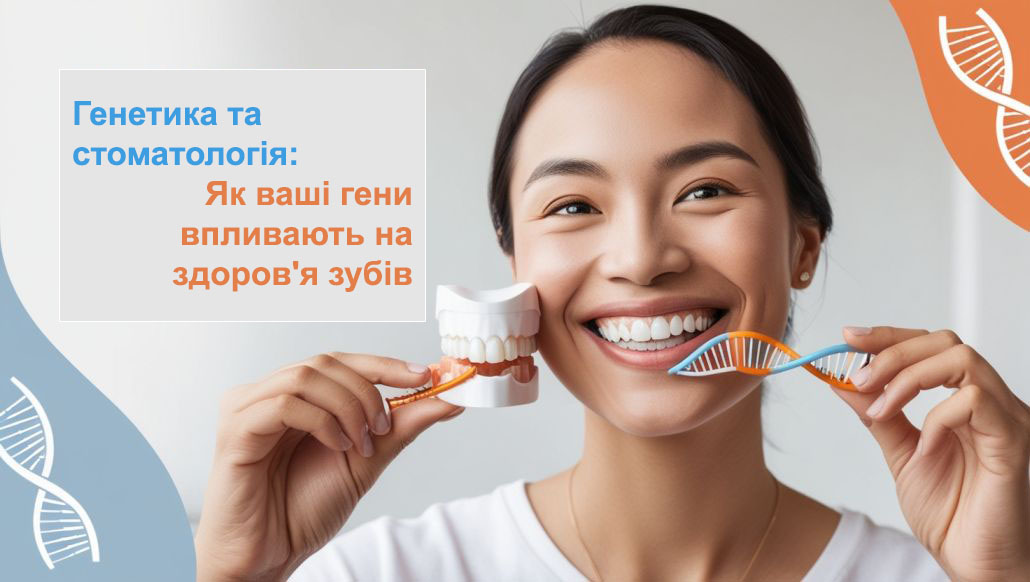 Генетика та стоматологія: Як ваші гени впливають на здоров'я зубів